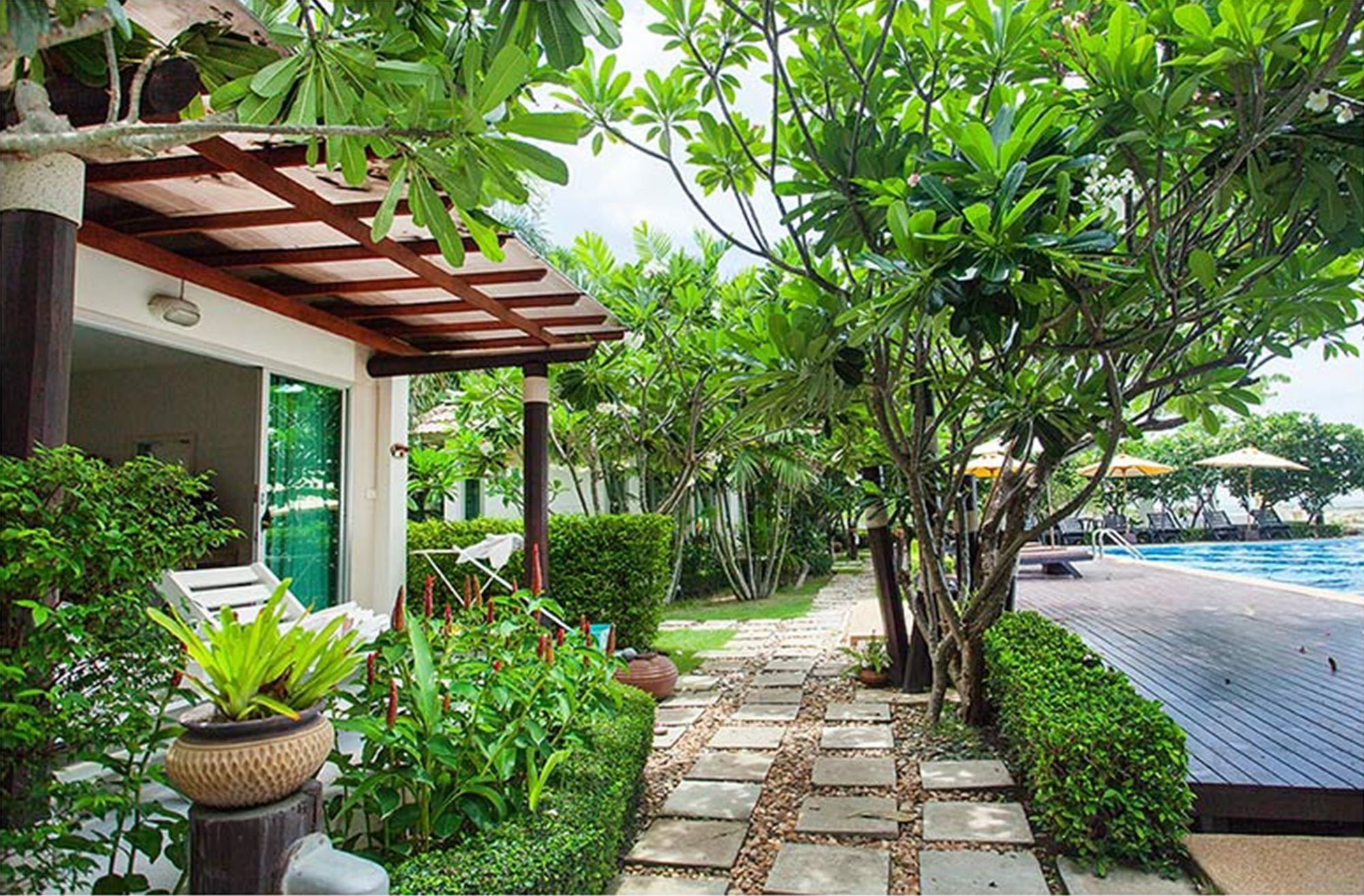 Chez Nous Boutique Resort Haad Chao Samran Luaran gambar